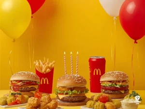 שולחן שוק מקדונלד׳ס